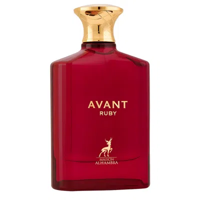 Maison Alhambra Ladies Avant Ruby Edp Spray 3.4 oz Fragrances 6290362343134