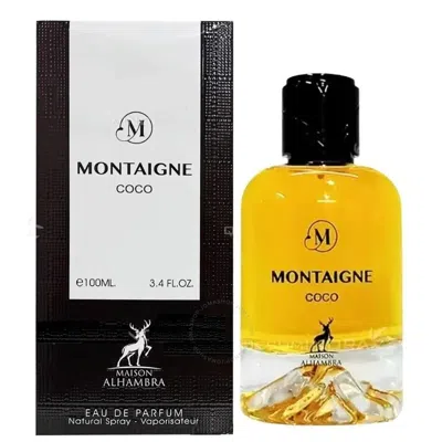 Maison Alhambra Ladies Montaigne Coco Edp Spray 3.4 oz Fragrances 6290360590790