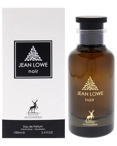 Maison Alhambra Men's 3.4oz Jean Lowe Noir Edp