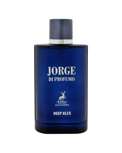 Maison Alhambra Men's 3.4oz Jorge Di Profumo Deep Blue Edp