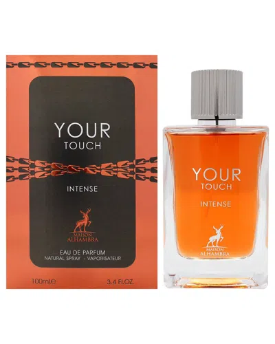 Maison Alhambra Men's 3.4oz Your Touch Intense Edp