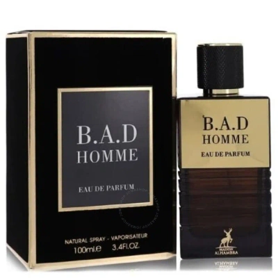 Maison Alhambra Men's B.a.d Homme Edp 3.4 oz Fragrances 6291107459134 In Black / White