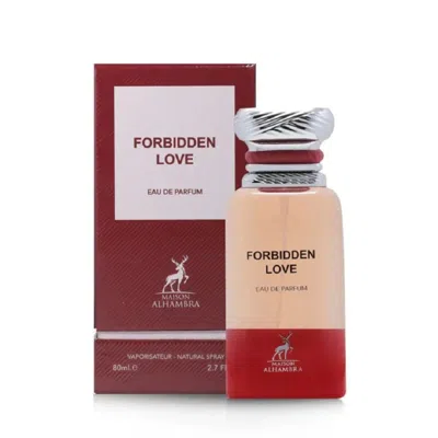 Maison Alhambra Men's Forbidden Love Edp Spray 2.7 oz Fragrances 6290362343219