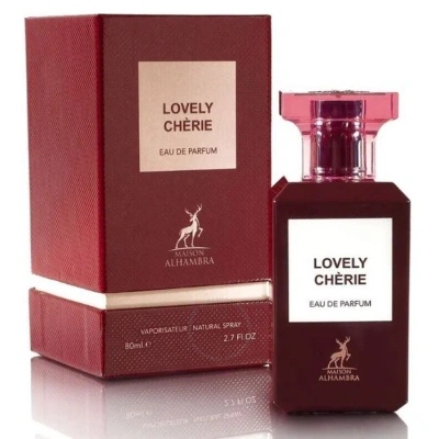 Maison Alhambra Men's Lovely Cherie Edp Spray 2.7 oz Fragrances 6291108735794 In Black