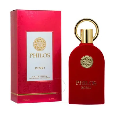 Maison Alhambra Men's Philos Rosso Edp Spray 3.4 oz Fragrances 6291107459356 In Rose / White