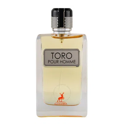 Maison Alhambra Men's Toro Pour Homme Edp 3.4 oz Fragrances 6291108730270 In White