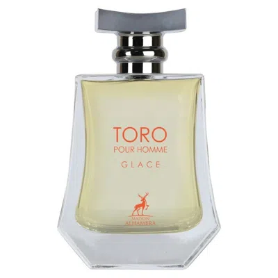 Maison Alhambra Men's Toro Pour Homme Glace Edp Spray 3.4 oz Fragrances 6290362340942