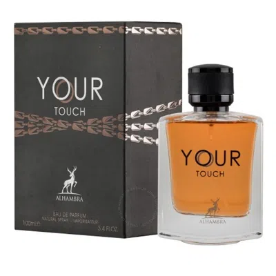 Maison Alhambra Men's Your Touch Edp Spray 3.4 oz Fragrances 6291108730331 In Mint / Pink / Violet