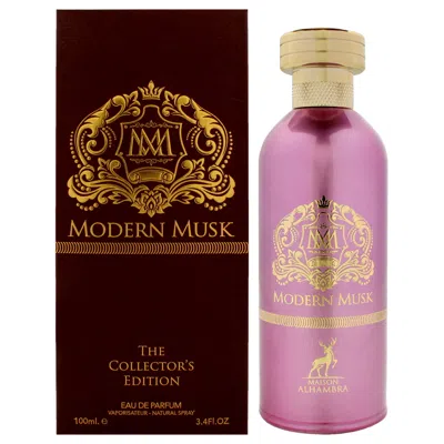 Maison Alhambra Modern Musk For Women 3.4 oz Edp Spray In Transparent