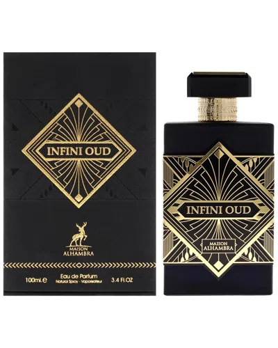 Maison Alhambra Unisex 3.4oz Infini Oud Edp In Transparent