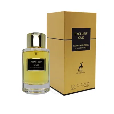 Maison Alhambra Unisex Exclusif Oud Edp 3.4 oz Fragrances 6291108735527 In White