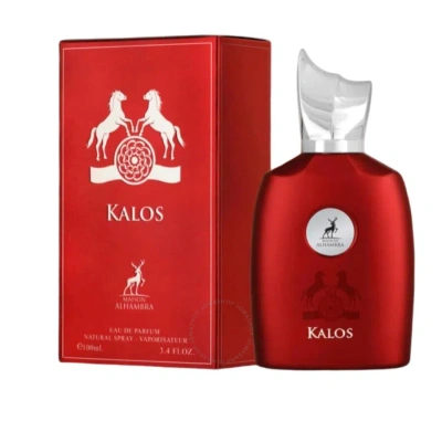 Maison Alhambra Unisex Kalos Edp Spray 3.4 oz Fragrances 6291108736005 In Black / Orange / White