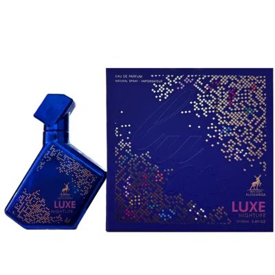 Maison Alhambra Unisex Luxe Nightlife Edp Spray 3.4 oz Fragrances 6290362341123