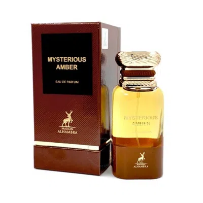 Maison Alhambra Unisex Mysterious Amber Edp Spray 2.7 oz Fragrances 6290360599182