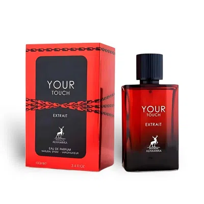 Maison Alhambra Unisex Your Touch Extrait Edp Spray 3.4 oz Fragrances 6290362348115 In Transparent
