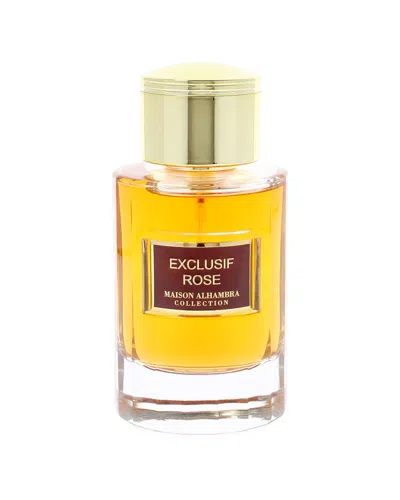 Maison Alhambra Women's 3.4oz Exclusif Rose Edp