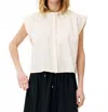 Maison Anana Edna Blouse In White In White