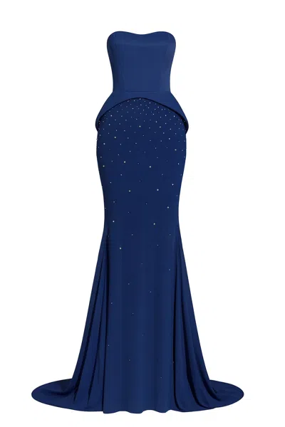 Maison Aureus Women's Blue Tatiana Dress Navy