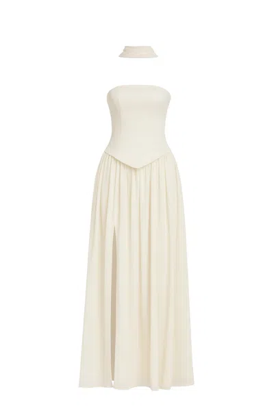 Maison Aureus Women's Mariana Dress - White