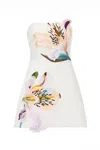 Maison Aureus Women's Marie Dress - White In White