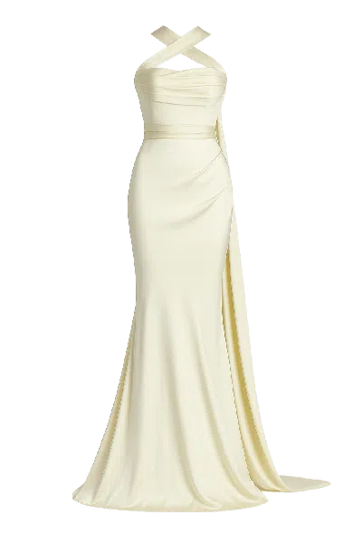 Maison Aureus Women's Valentina Dress White In Neutral