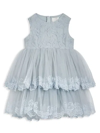 Maison Ava Kids' Bliss Dress In Blue