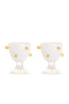 MAISON BALZAC 2 POMPONETTE EGG CUPS