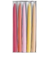 Maison Balzac 5 Chandelles In Fraise  Amber  Pink  Miel  & Sable