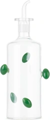 Maison Balzac Clear The Olive Glass Bottle In Clear/green