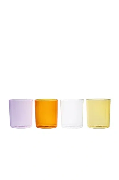 Maison Balzac Large Goblets Set Of 4 In Summer Set