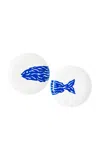 Maison Balzac Le Merou Tapas Plates In Blue