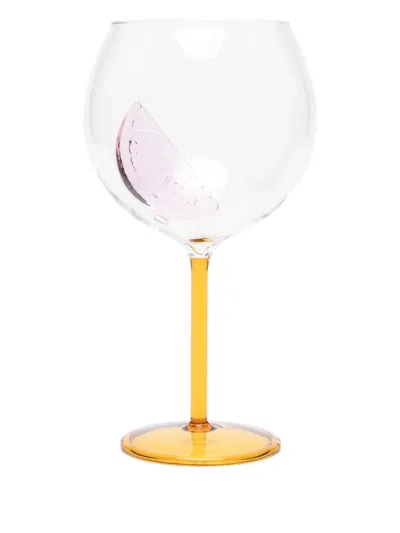 Maison Balzac Le Spritz Glass In Yellow