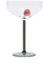 Maison Balzac Martini Cocktail Glass In Black