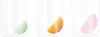 Maison Balzac Multicolor Citrus Gobelet Set In Clear/multi