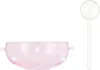 Maison Balzac Pink & White Mignonette Sauce Bowl Set In Pink/white