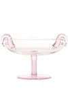 Maison Balzac Clear Prawn Cocktail Platter In Pink