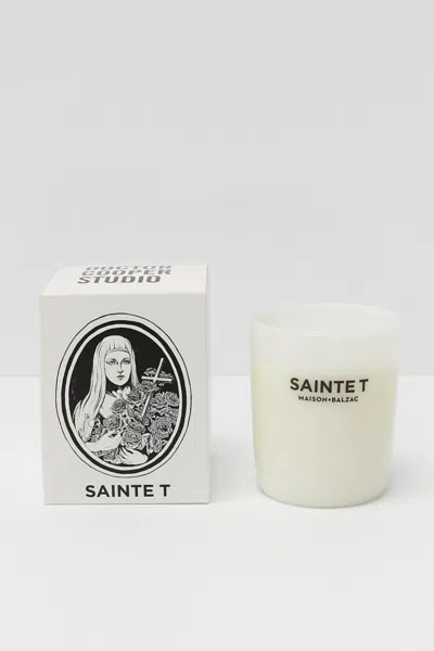 Maison Balzac 'sainte T' Candle In Multi