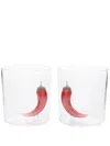 MAISON BALZAC X BROWNS CLEAR PICANTE COCKTAIL GLASSES SET