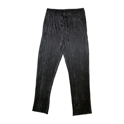 Maison Bogomil Men's Black Pleated Pants
