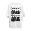 Maison Bogomil Men's Black / White T-shirt Like Fathers Like Son In Black/white