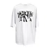 Maison Bogomil Men's Black / White T-shirt Retro Party In Black And White In Black/white