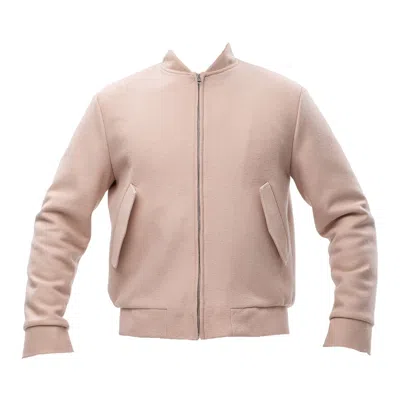 Maison Bogomil Men's Brown Bomber Jacket - Beige
