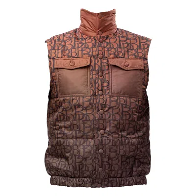 Maison Bogomil Men's Down Vest With Original Print