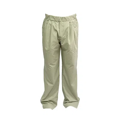 Maison Bogomil Men's Green Pants With Tucks