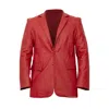 Maison Bogomil Men's Red Maverick Single-breasted Jacket In Red