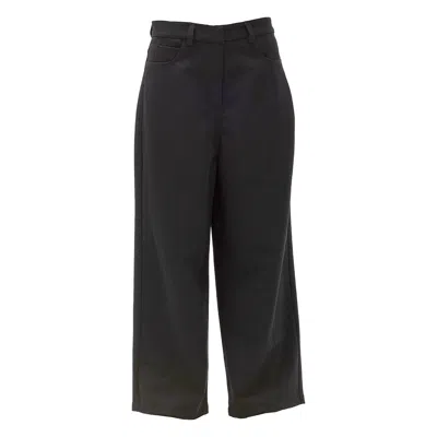 Maison Bogomil Men's Straight Fit Pants Black