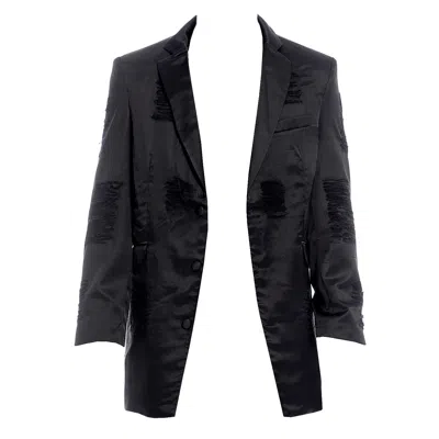 Maison Bogomil Men's Textured Black Jacket