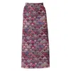 Maison Bogomil Women's A - Line Skirt With A Colorful Print