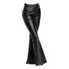MAISON BOGOMIL WOMEN'S BELL BOTTOM PANTS - BLACK