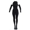 MAISON BOGOMIL WOMEN'S BLACK COLD-SHOULDER KNIT JUMPSUIT